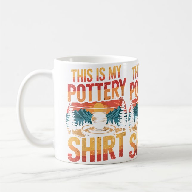 Caneca De Café Womens Funny Pottery (Esquerda)