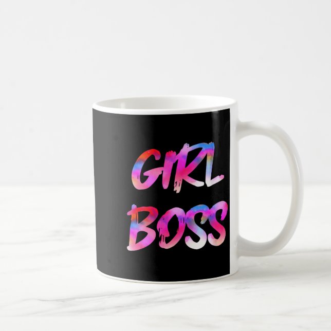 Caneca De Café Womens Girl Boss V-neck  (Direita)