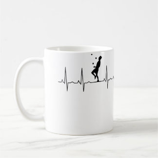 Caneca De Café Womens Juggling Heartbeat Juggling