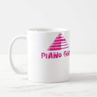 Caneca De Café Womens Piano Girl Designs For Piano Players