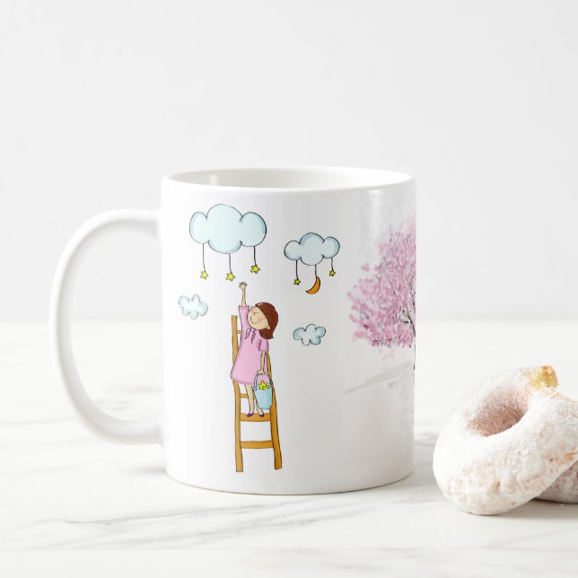 Caneca De Café Wondelgland Mug (Com Donut)