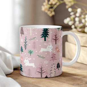 Caneca De Café Wonderland de inverno - Presente de Natal bonito
