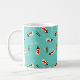 Caneca De Café Wonderland Snowmen