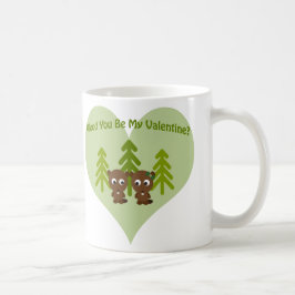 Caneca De Café Wood Você É Meu Namorados