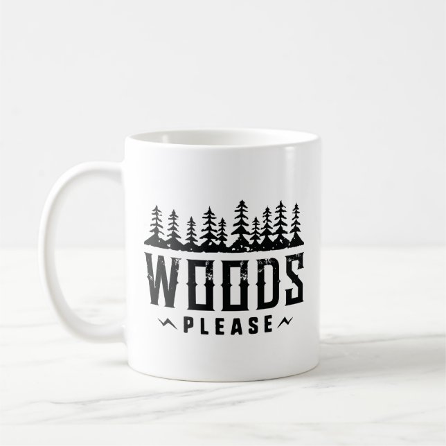 Caneca De Café Woods, por favor (Esquerda)