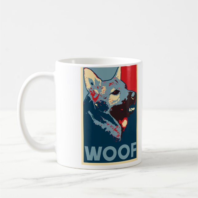 CANECA DE CAFÉ WOOF (Esquerda)