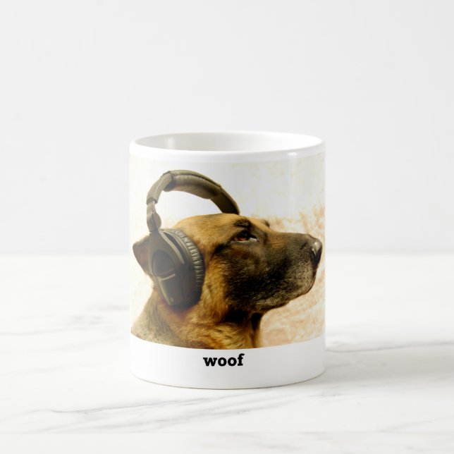 Caneca De Café Woof de Kyra (Centro)