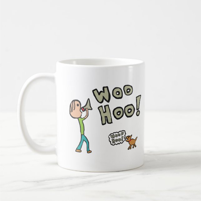 Caneca De Café Woohoo (Esquerda)