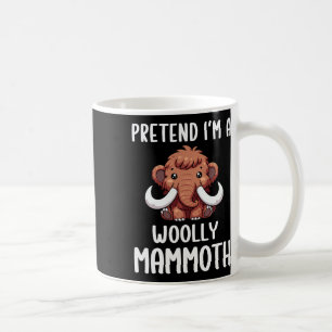 Caneca De Café Wooly Mammoth Costume Boys Girls Easy Halloween C