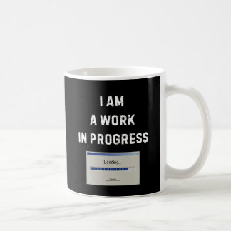 Caneca De Café Work In Progress Mug