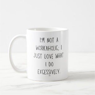 Caneca De Café Workaholic