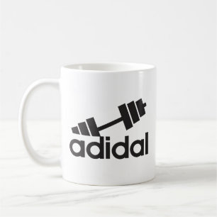 Caneca De Café Workout - Sonho O Dia Todo Com Levantamento - Barb