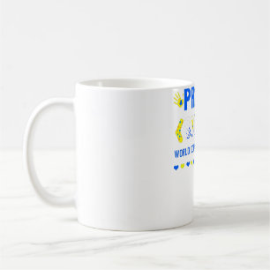 Caneca De Café World Down Syndrome Day Irmã T camisa Sensibilizaç