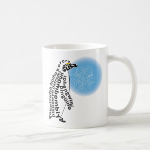 Caneca De Café World Word Mug