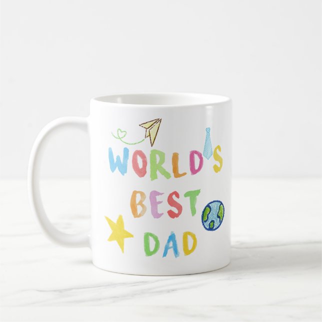 Caneca De Café World's Best Dad Mug (Esquerda)