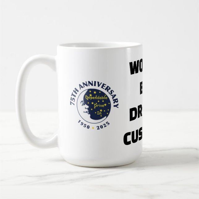 Caneca De Café World's Best Drive In Customer Mug (Esquerda)