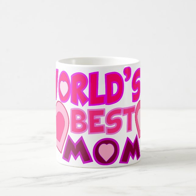 CANECA DE CAFÉ WORLD'S BEST MOM (Centro)
