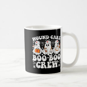 Caneca De Café Wound Care Boo Boo Crew Enfermeira Funny Ghost Hal