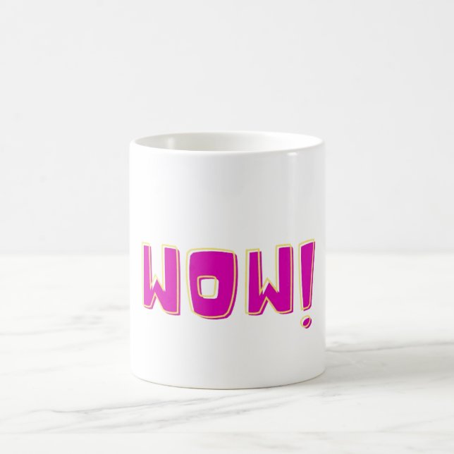 CANECA DE CAFÉ WOW (Centro)