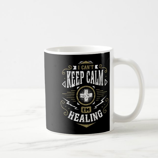 Caneca De Café Wow Healer I Can't Keep Calm I'm Gaming  (Direita)
