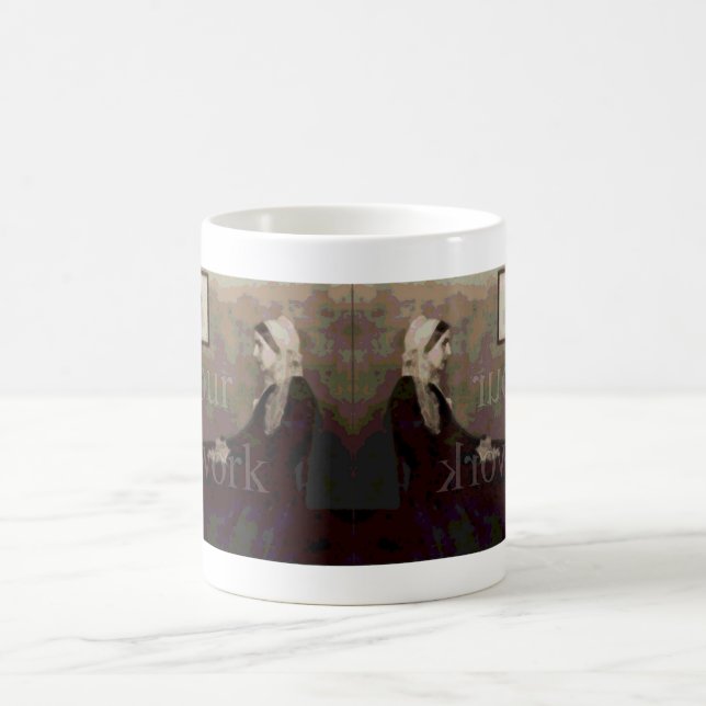 Caneca De Café Wrap around Photo  (Centro)