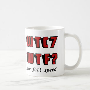 CANECA DE CAFÉ WTC 7 WTF?