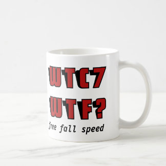 CANECA DE CAFÉ WTC 7 WTF?