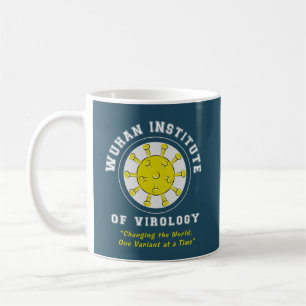 Caneca De Café Wuhan Institute of Virology Funny Virus