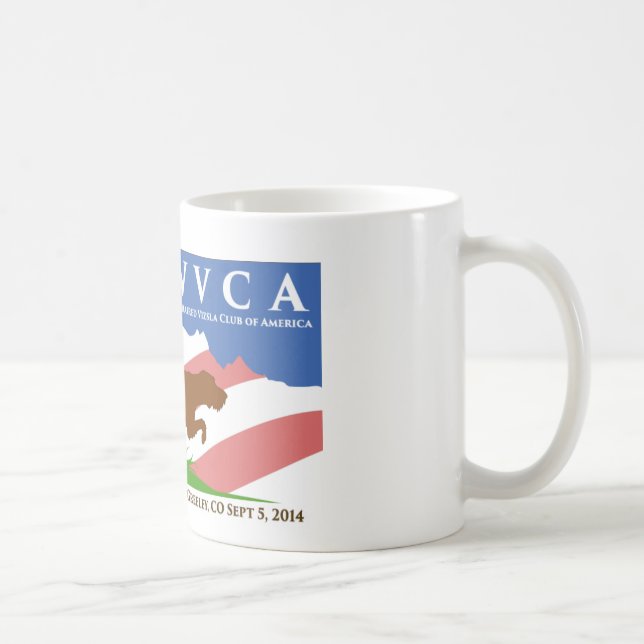 Caneca De Café WVCA 2014 inaugural (Direita)