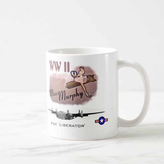Caneca De Café WW II B-24 'Liberator (Direita)