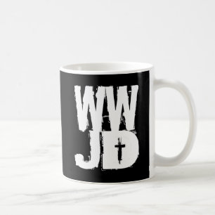 Caneca De Café WWJD o que Jesus faria