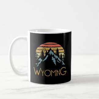 Caneca De Café Wy Wyoming monta fora da aventura