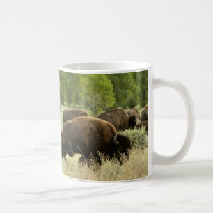 Caneca De Café Wyoming Bison Nature