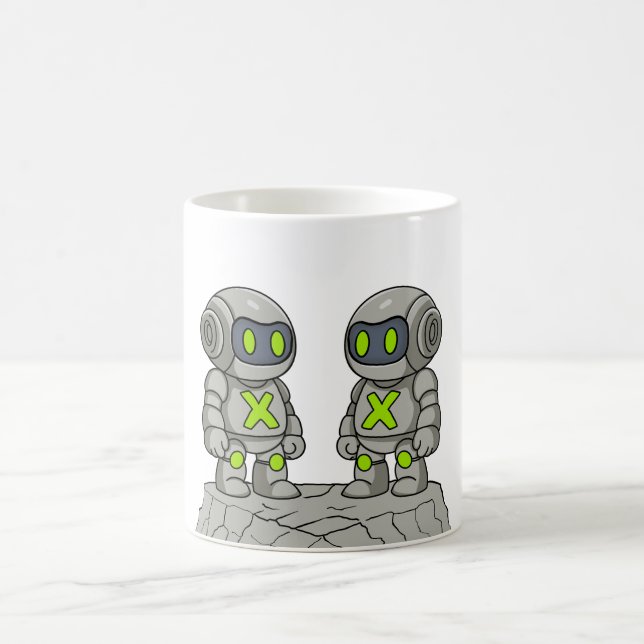 Caneca De Café X Bots On The Rock (Centro)