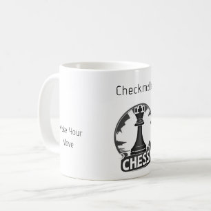 Caneca De Café Xadrez