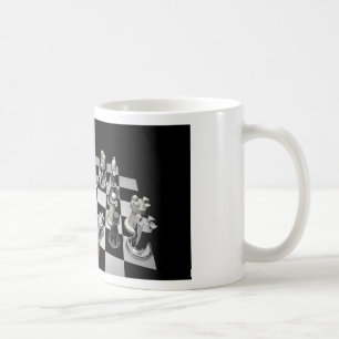 Caneca De Café Xadrez