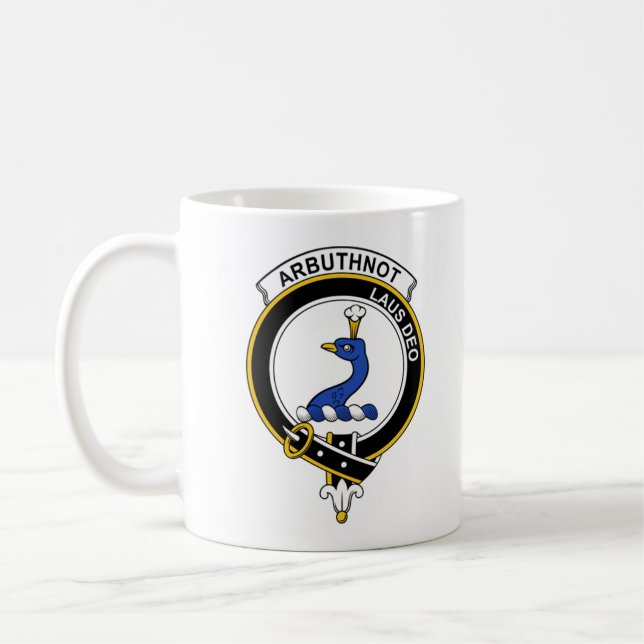 Caneca de Café Xadrez Arbuthnot - tamanho 11oz (Esquerda)