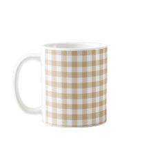 Xadrez Bege Claro Gingham