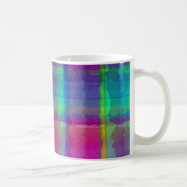 Caneca De Café Xadrez brilhante (Direita)