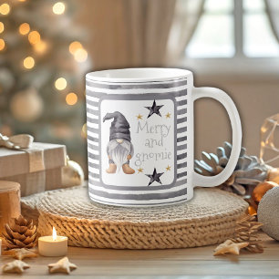 Caneca De Café Xadrez Buffalo Winter Watercolor Gnomo Natal