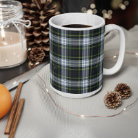 Xadrez Clan Gordon Green White Tartan