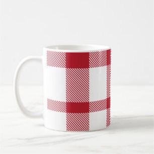 Caneca De Café Xadrez Clássica Tartan Padrão Invisível roupa, ar