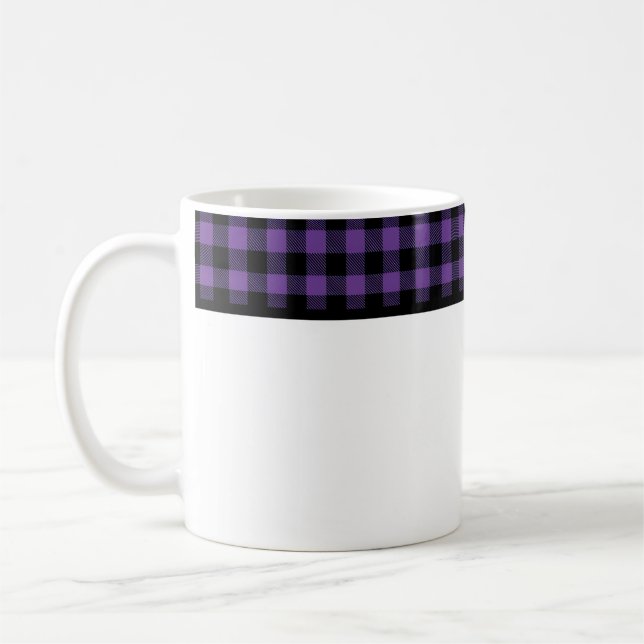 Caneca De Café Xadrez de Búfalo (Esquerda)
