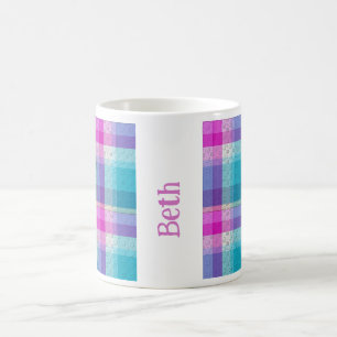 Caneca De Café Xadrez Decorativo