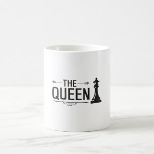 Caneca De Café Xadrez do Conselho Xadrez do Xadrez Rainha Conselh