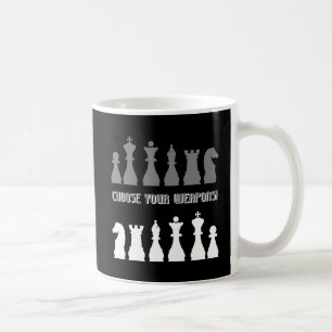 Caneca De Café xadrez engraçada