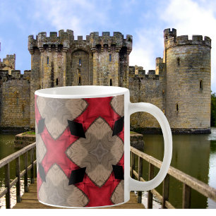 Caneca De Café Xadrez escocesa recente