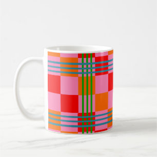 Caneca De Café Xadrez Retro