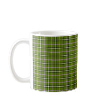 Xadrez Verde Abacate Windowpane Retro