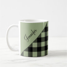 Xadrez Verde Salvia Personalizado